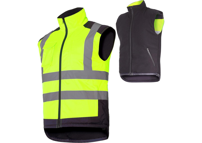 Dubbelzijdig waarschuwingsvest Lahti Pro L413130