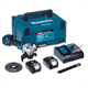 Haakse slijper Makita DGA513RTJ 2x5.0Ah MAKPAC 3