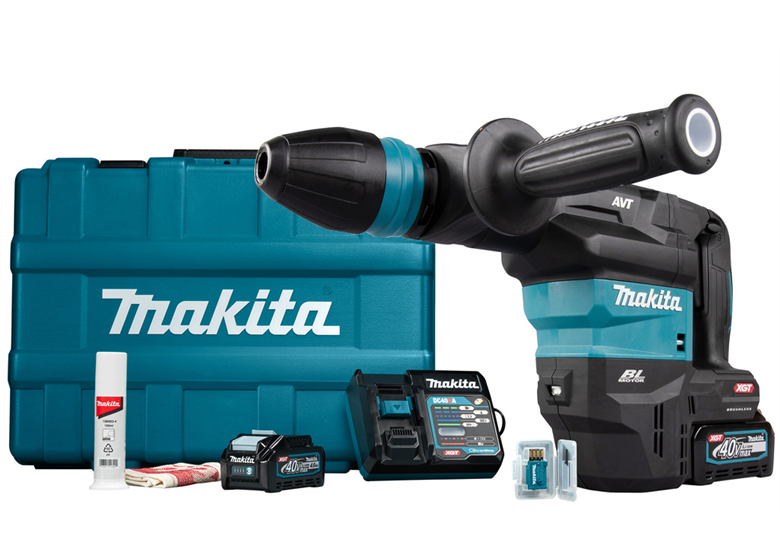 Hak-breekhamer SDS-Max Makita XGT HM001GM201 2x4,0Ah