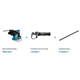 Hamer boor Makita XGT HR010GZ