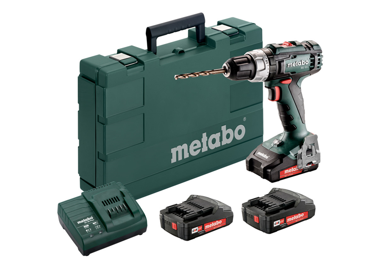 Boor-schroefmachine Metabo BS 18 L 3x2.0Ah