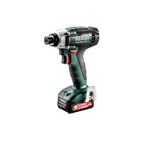 Slagschroevendraaier Metabo PowerMaxx SSD 12 2x2.0Ah