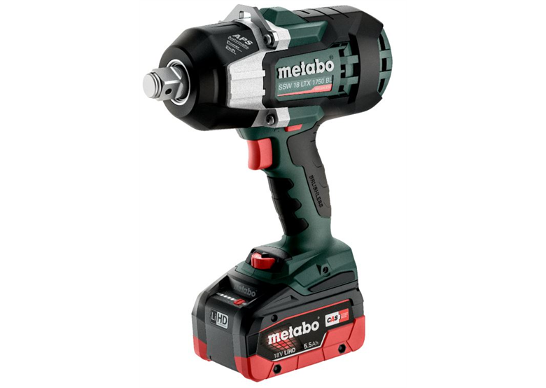 Slagmoersleutel Metabo SSW 18 LTX 1750 BL 2x5.5Ah