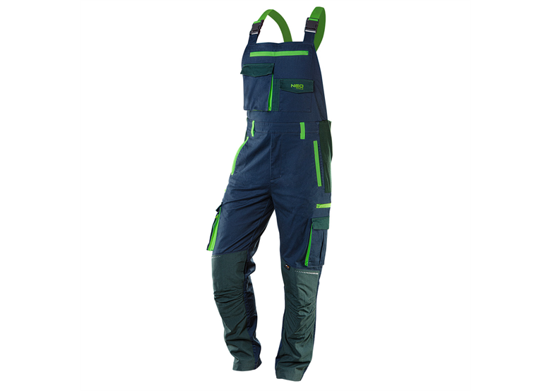 Werkbroek met bretels. Neo 81-246-XL