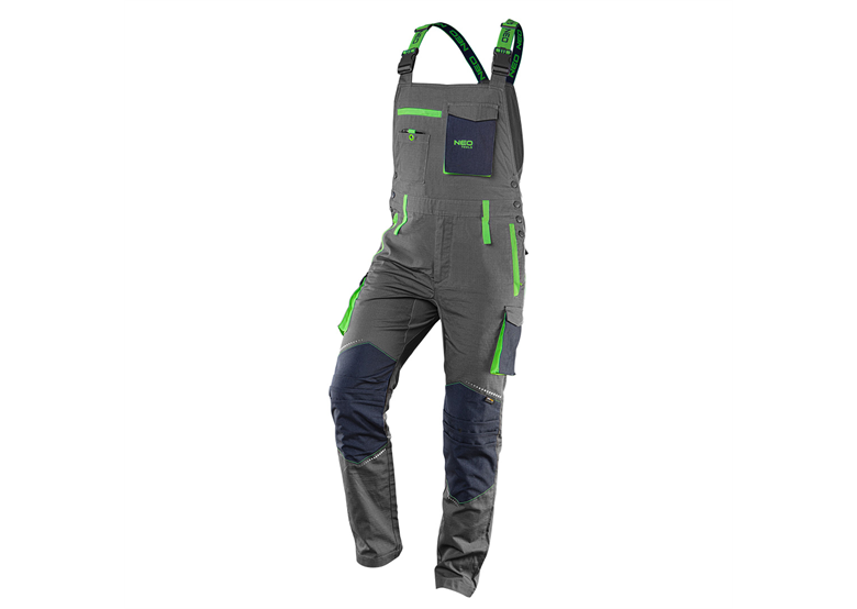 Werkbroek met bretels. Neo 81-247-XS