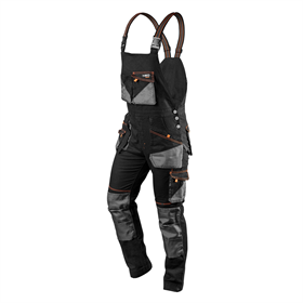 Werkbroek met bretels HD Slim, maat L Neo 81-248-L