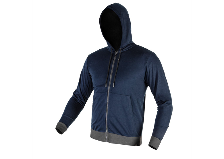 Sweatshirt met ritssluiting en capuchon Neo 81-513