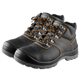 Leren werkschoenen S3 SRC, stalen neus, stalen tussenzool, maat 42 Neo 82-166-42