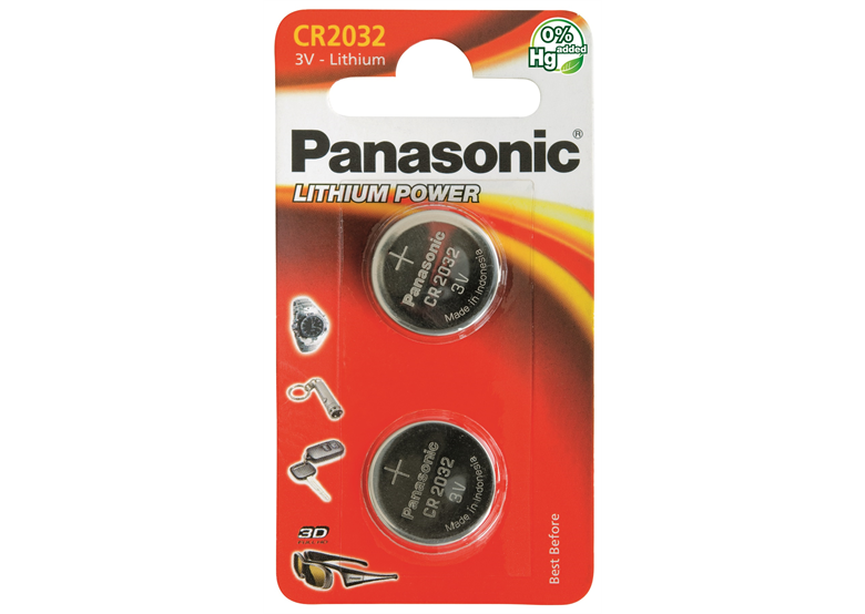 Lithium batterij 2 stuks Panasonic SPECJALNE