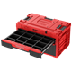 Gereedschapskist met laden Qbrick System ONE 2.0 DRAWER 2 Plus TOOLBOX EXPERT RED Ultra HD Custom
