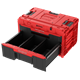 Gereedschapskist met laden Qbrick System ONE 2.0 DRAWER 2 Plus TOOLBOX EXPERT RED Ultra HD Custom