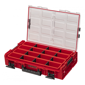 Organisator met extra lange bakken Qbrick System ONE 2.0 ORGANIZER XL LONG BIN RED Ultra HD