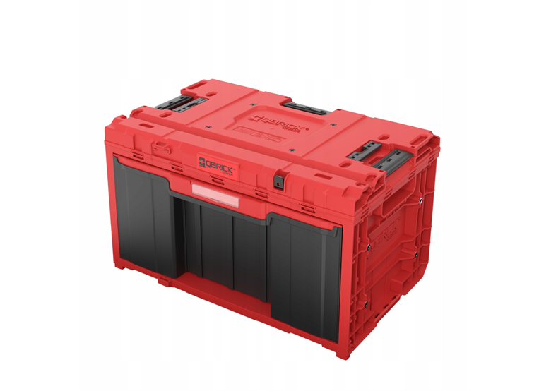 Doos met lade Qbrick System ONE DRAWER 1 TOOLBOX 2.0 Red Ultra HD Custom