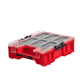 Organiser met schuimrubberen inzetstukken Qbrick System ONE ORGANIZER M PLUS MFI RED Ultra HD