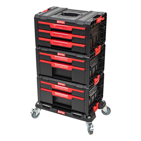 Ladeset op verrijdbaar platform Qbrick System PRO 2.0 DRAWER SET