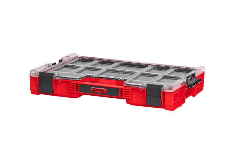 Organizer met schuimvulling Qbrick System PRO ORGANIZER 200 MFI RED Ultra HD