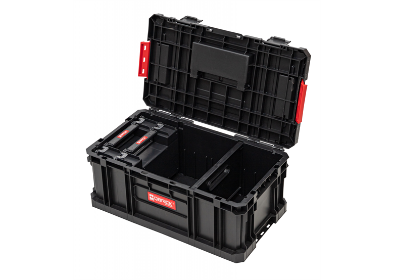 Box met 2 MULTI-organisatoren Qbrick System TWO TOOLBOX PLUS VARIO