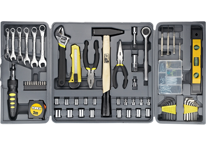 Gereedschapset 135 stuks Topex 38D215