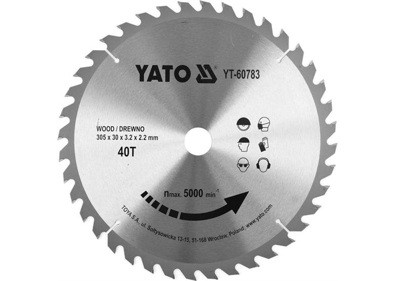 Zaagblad Widia voor hout 305x30mm Yato YT-60783