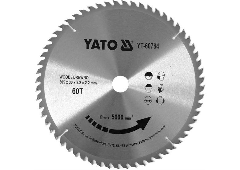 Zaagblad Widia voor hout 305x30mm Yato YT-60784